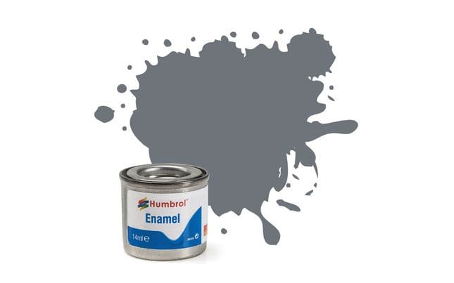 Enamel Paint: 164 - Dark Sea Grey - Satin - (14ml) (1)