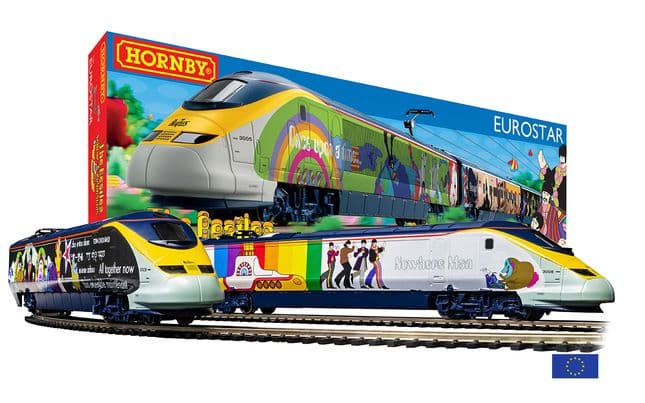 Trenino Eurostar 'Yellow Submarine' dei Beatles (1)