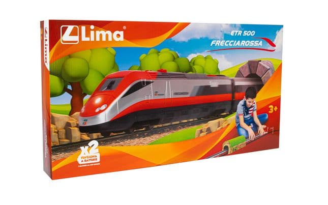 Treno Frecciarossa a batteria scala HO 1:87 (4)