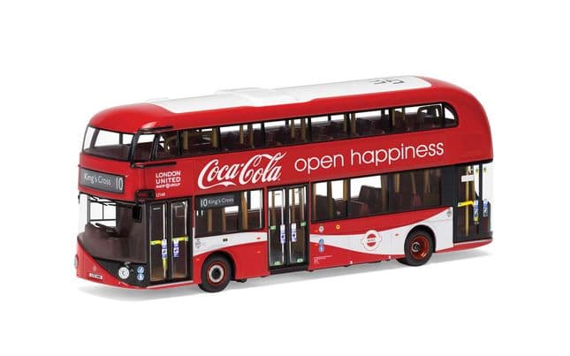 New Routemaster - London United - LTZ 1148 - Route 10 - Kings Cross - Coca-Cola (1)