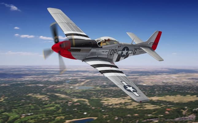 North American P-51D Mustang - 44-73843 'Old Red Nose™' (Commemorative Air Force) (1)