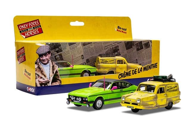 Only Fools & Horses Del Boy's Reliant Regal & Ford Capri Mk3 (2)