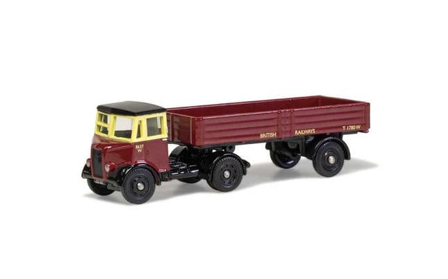Thornycroft Nippy Dropside Trailer - British Railways (2)
