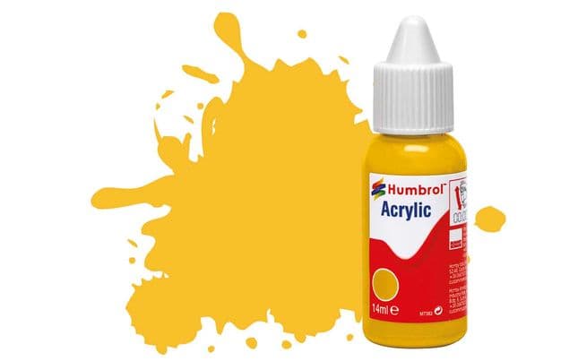 Acrylic Paint: 24 - Trainer Yellow - Matt - (14ml) (1)