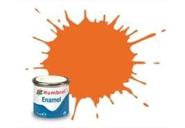 Enamel Paint: 46 - Orange - Matt - (14ml) (2)
