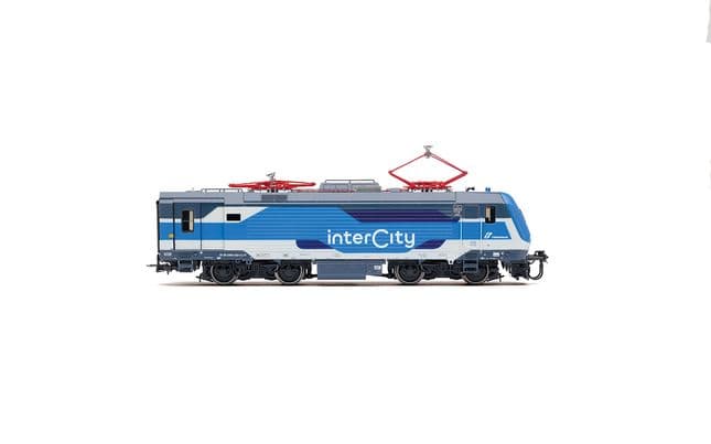 FS Trenitalia, set di 2 unità E.464 entrambe motorizzate, nuova livrea Intercity, blu/grigio chiaro (3)