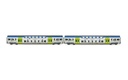 FS Trenitalia, set di 2 carrozze intermedie Vivalto, livrea DPR con vecchio logo Vivalto, ep. VI (1)