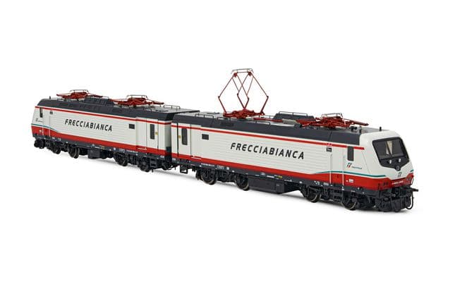FS Trenitalia, set di 2 locomotive elettriche E.464 (entrambe motorizzate), livrea "Frecciabianca", ep. VI (1)