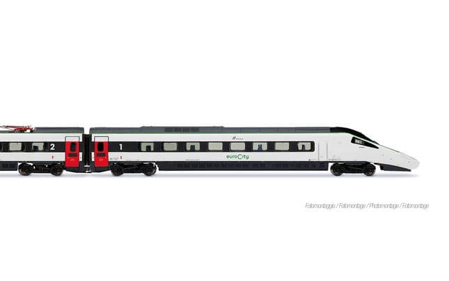 FS Trenitalia, set base di 4 unità, ETR 610, nuova livrea EuroCity (5)