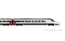 FS Trenitalia, set base di 4 unità, ETR 610, nuova livrea EuroCity (5)