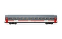 FS, carrozza UIC-Z1 di 2a classe, livrea grigia/bianca "Intercity Giorno" con striscia rossa, ep. VI (1)