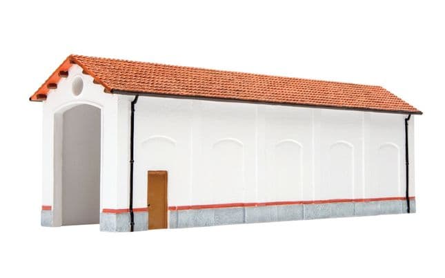 (H0 1:87) Piccola rimessa per locomotive (1)