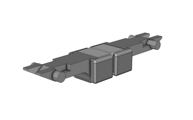 (H0 1:87) Piccola stazione ferroviaria con rimessa (5)