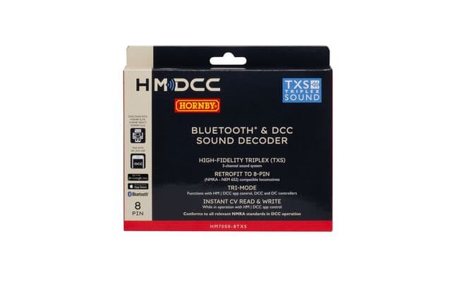 HM7000-8TXS: Decoder sonoro Bluetooth® & DCC (a 8 poli) (1)