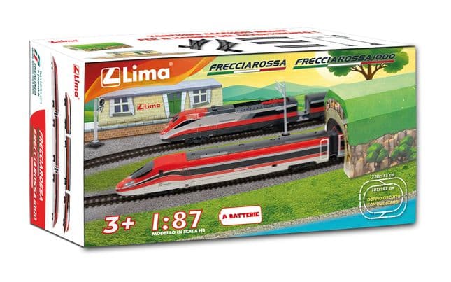 Set Lima Double Frecciarossa con doppio scambio per giovani appassionati (1)