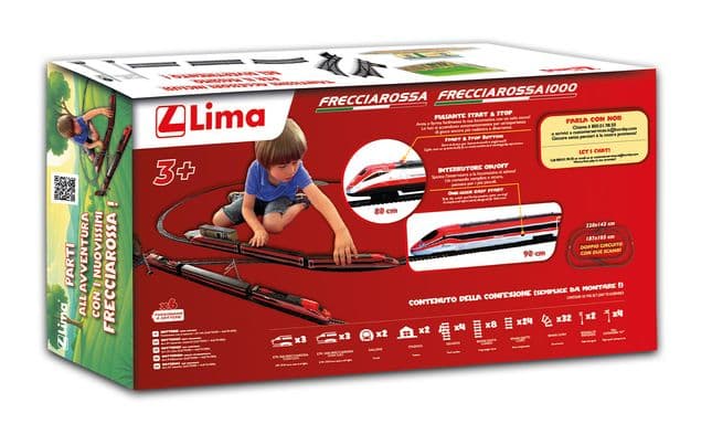 Set Lima Double Frecciarossa con doppio scambio per giovani appassionati (4)