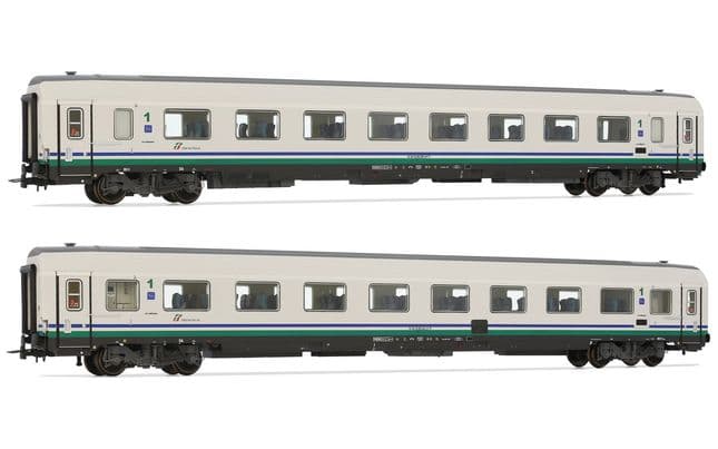 Lima Expert (H0 1:87) 2 x FS Gran Confort Coach Serie '88 - XMPR livrea ex "Frecciabianca" (3)