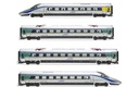 Cisalpino, set di 4 unità, elettrotreno ETR 610, livrea d'origine, ep. VI (1)