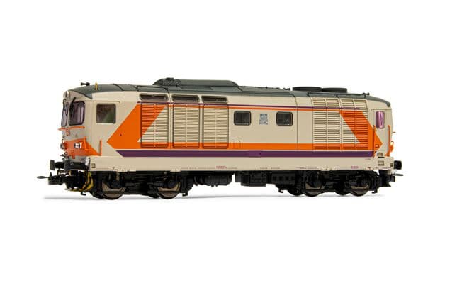FS, locomotiva diesel D.445, 3a serie, livrea MDVC, ep. V (1)