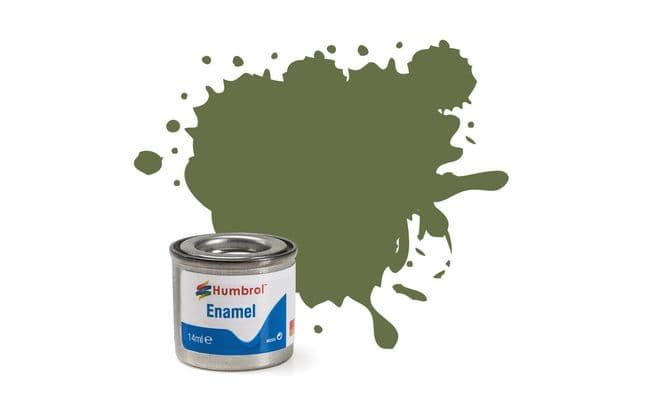 Enamel Paint: 80 - Grass Green - Matt - (14ml) (1)