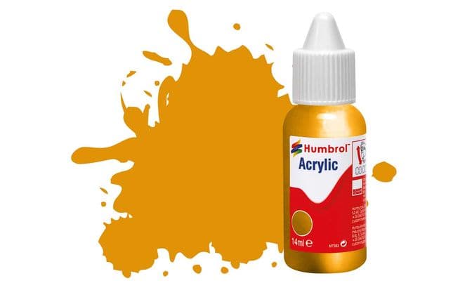 Acrylic Paint: 54 - Brass - Metallic - (14ml) (1)