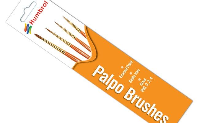 Palpo Brush Pack - (Sizes: 000/0/2/4) (2)