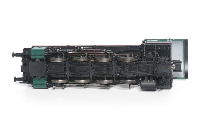 SNCB/NMBS, steam locomotive class 81, 3-dome symetrical boiler, dark green livery, period III (9)