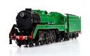 NSW, locomotiva a vapore classe C38 "Pacific" 4-6-2 #3806, livrea nera/verde, ep. III (2)