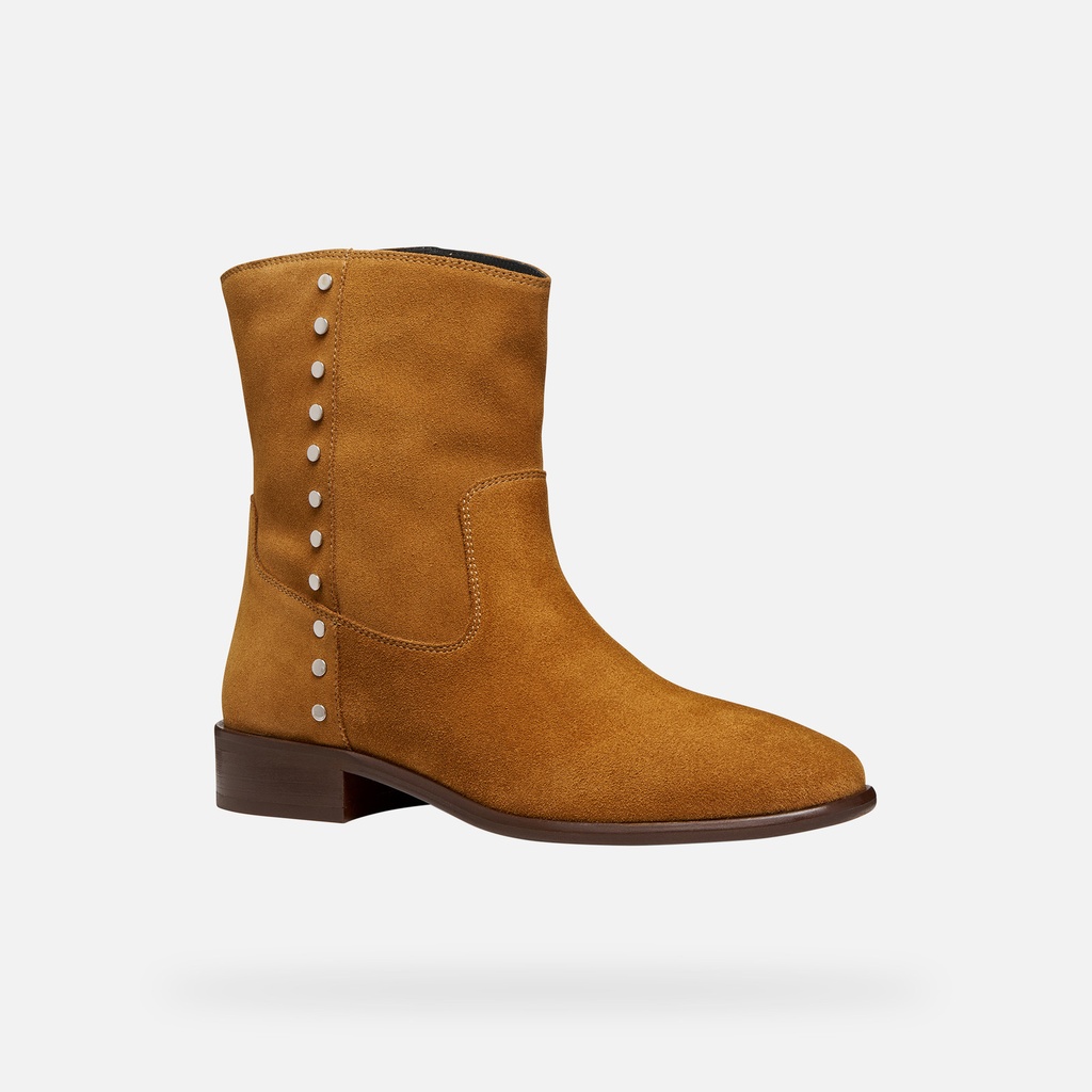 ELIEBETH MUJER - Botines cowboy de ante (2)
