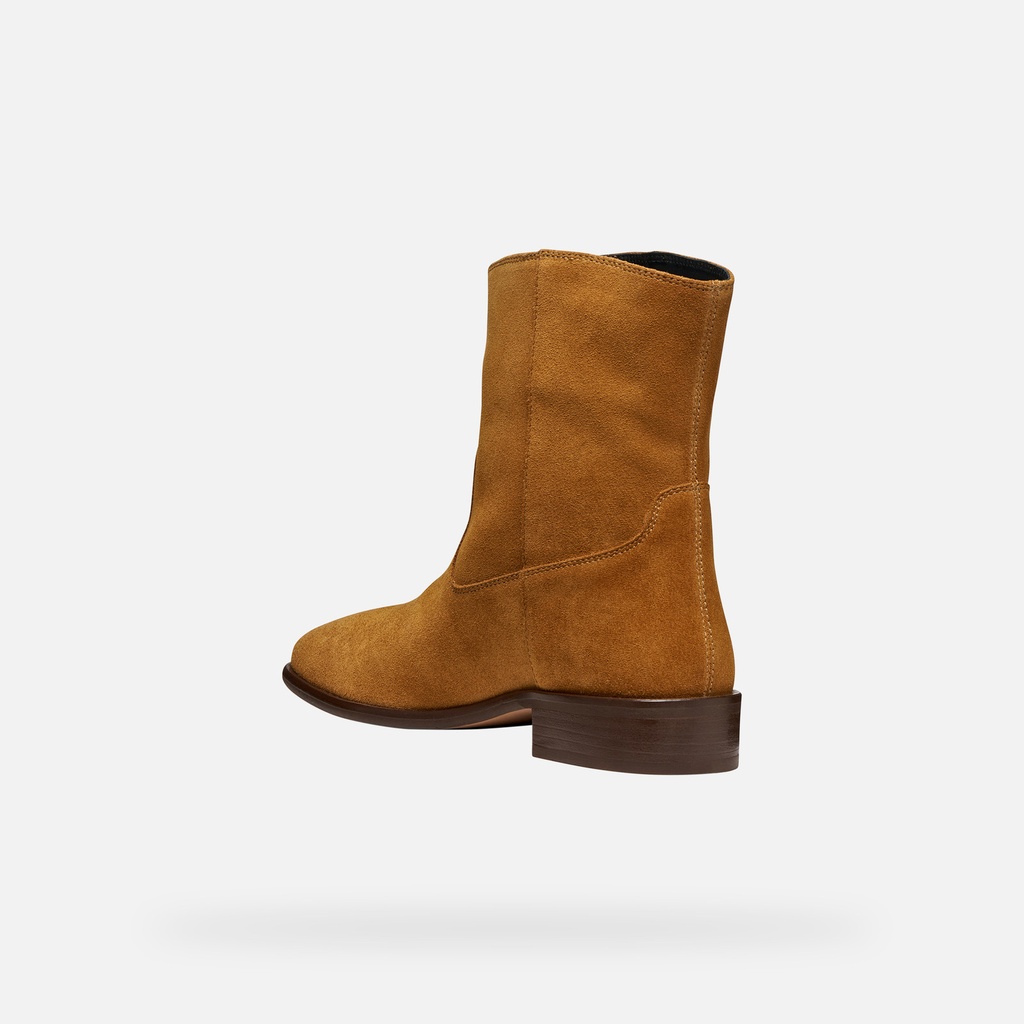 ELIEBETH MUJER - Botines cowboy de ante (3)
