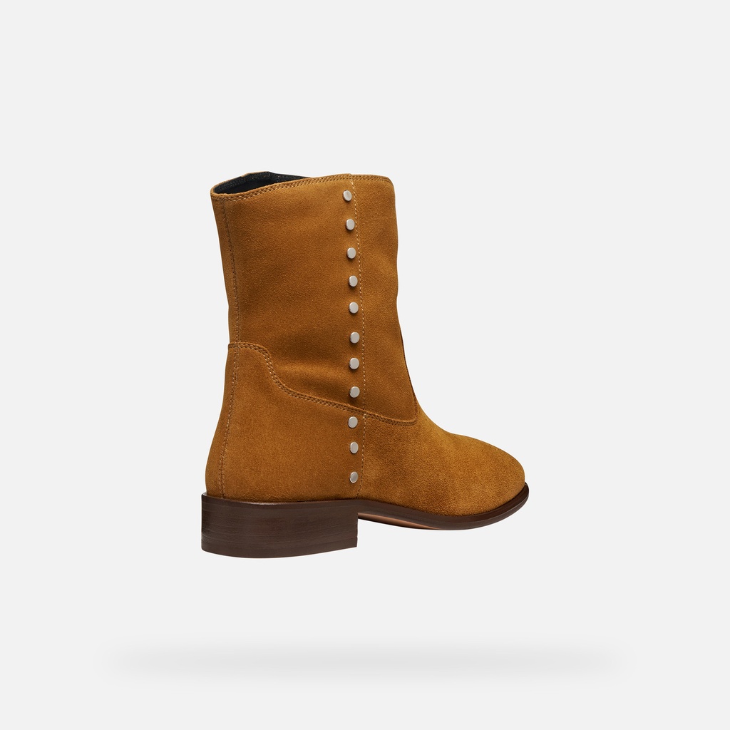 ELIEBETH MUJER - Botines cowboy de ante (4)