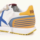 MUNICH MASSANA 431 Retro Running Trainers Navy Blue and White (8)