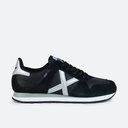 MUNICH MASSANA 432 Retro Running trainers Black and Silver (2)
