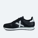 MUNICH MASSANA 432 Retro Running trainers Black and Silver (4)