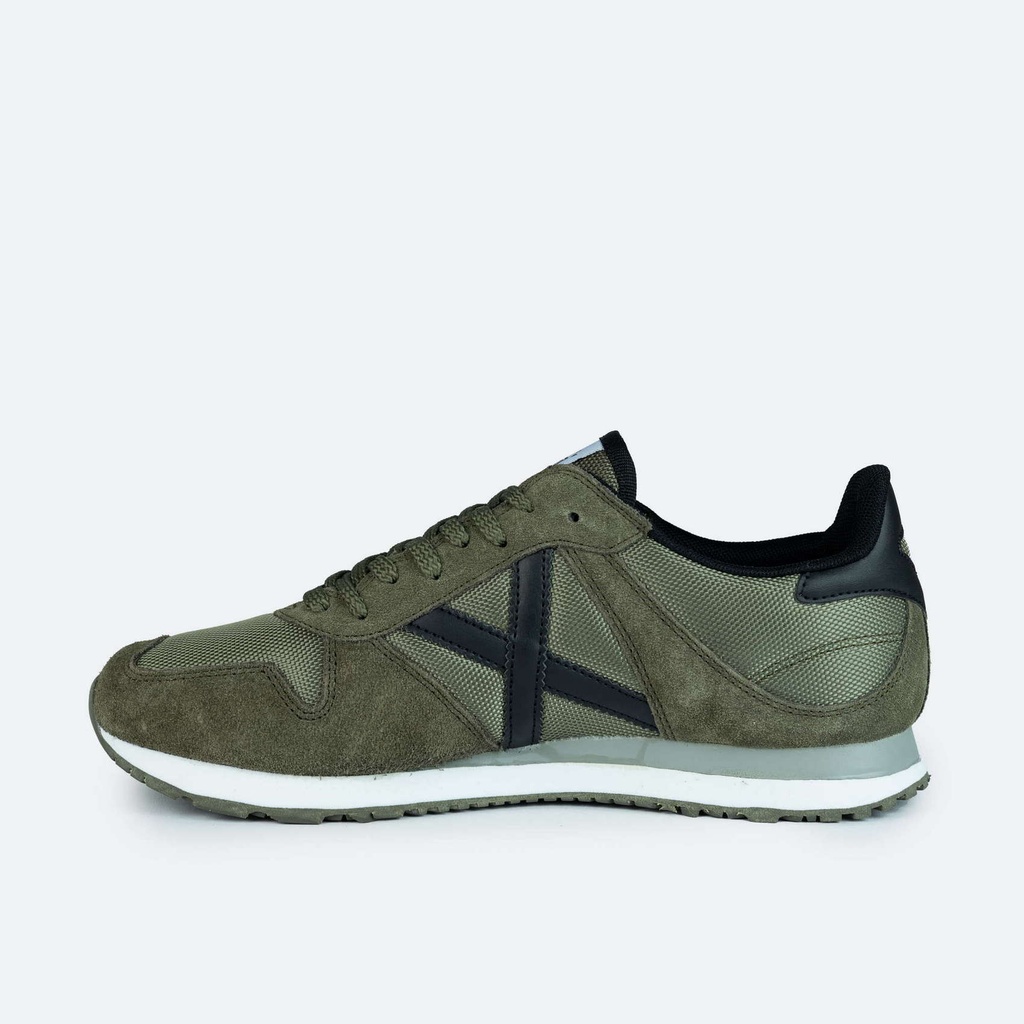 MUNICH MASSANA 433 Retro Running trainers Khaki Green (4)