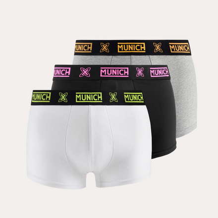 MUNICH white cotton-elastane boxer briefs (11)