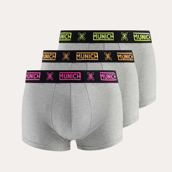 MUNICH gray cotton-elastane boxer briefs (1)