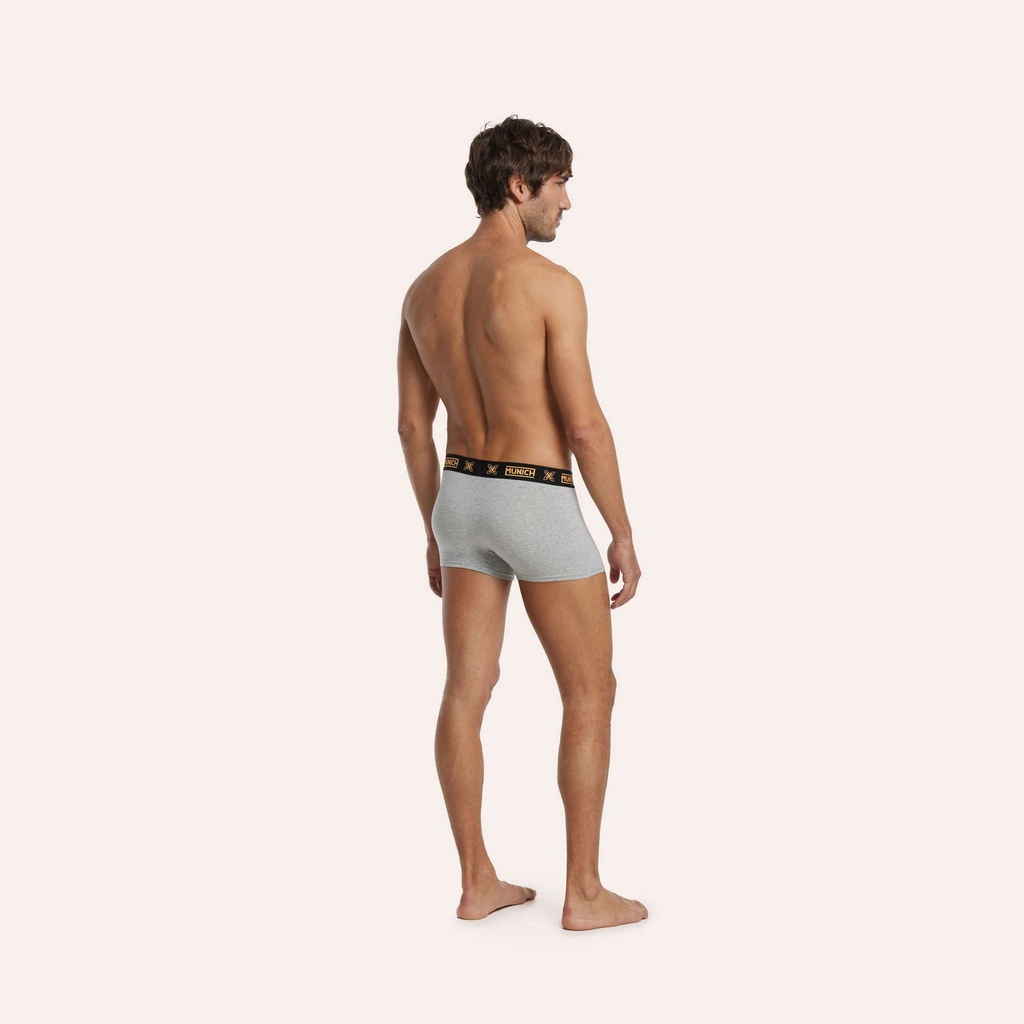 MUNICH gray cotton-elastane boxer briefs (5)