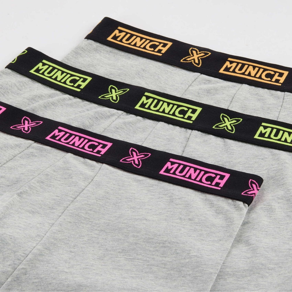 MUNICH gray cotton-elastane boxer briefs (7)