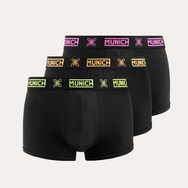 MUNICH black cotton-elastane boxer briefs (1)