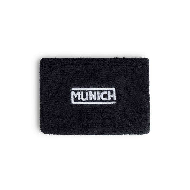 MUNICH Wristband cotton-latex black (1)
