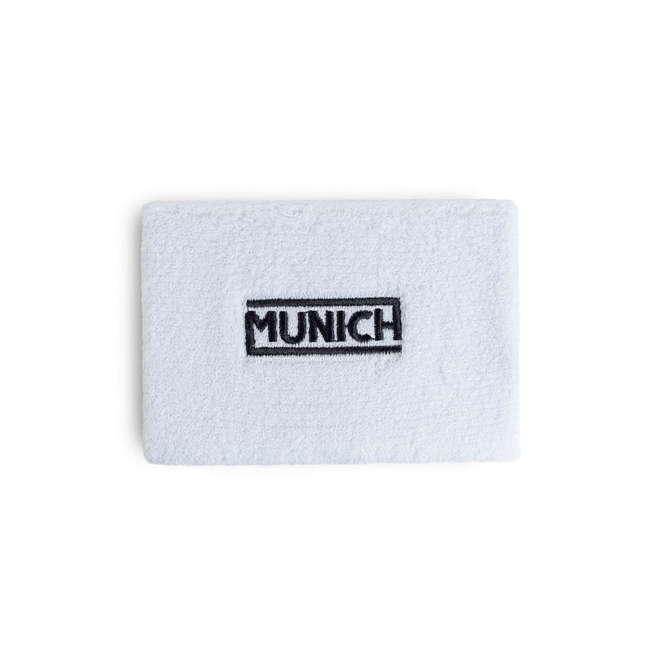 MUNICH Wristband cotton-latex white standard (1)