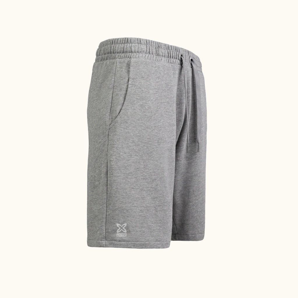 MUNICH grey cotton shorts (3)