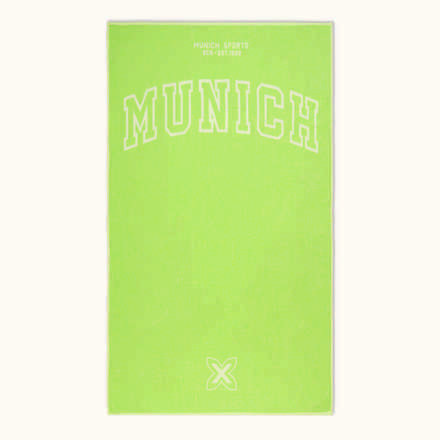 Navy blue cotton MUNICH towel. (4)