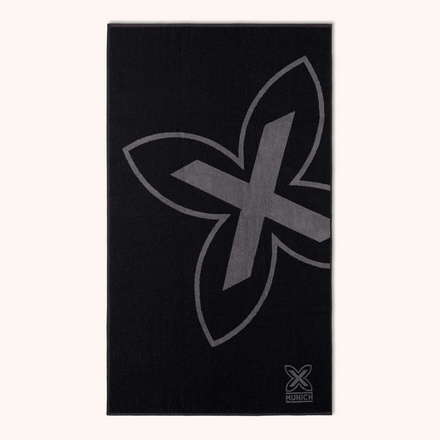 Navy blue cotton MUNICH towel. (8)