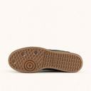 MUNICH BARRU 234 Olive green and brown leather sneakers with yellow detail (5)