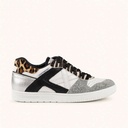 MUNICH CONTINENTAL PREMIUM 27 Sneakers of classic design White, Black, Silver and Animal Print (1)