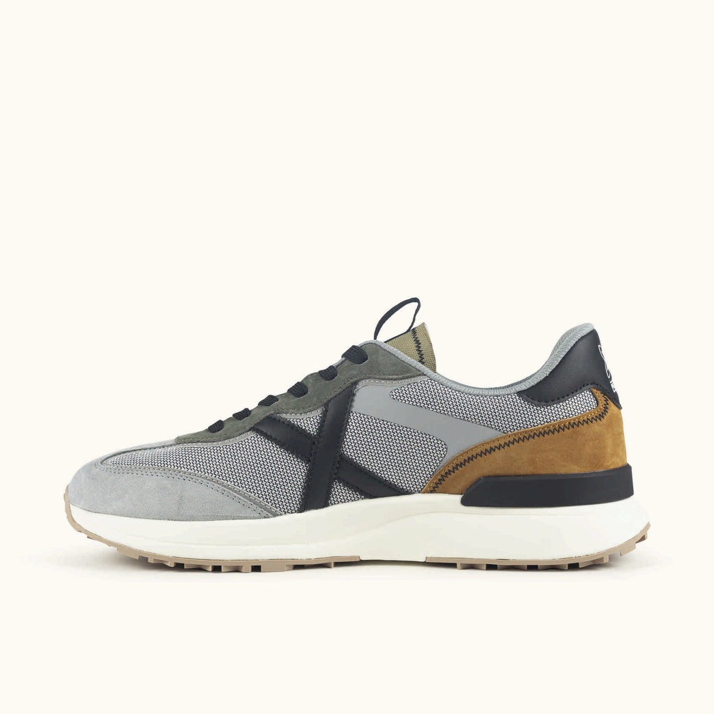MUNICH DYNAMIX 20 Sneakers in functional urban design Grey, Khaki and Mustard (4)