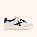 MUNICH LEGIT 120 Sneakers Retro tennis and skate classic design in White and Black (2)