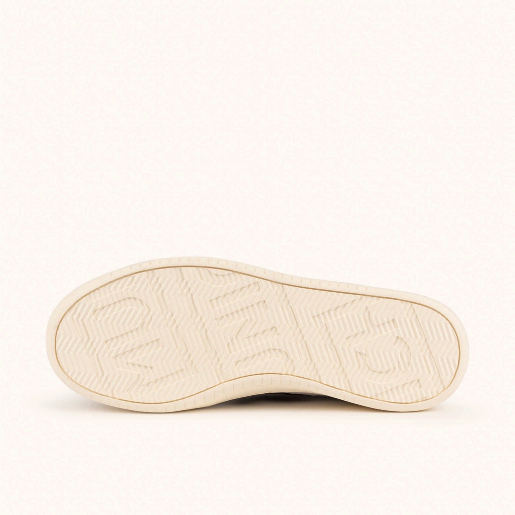 MUNICH LEGIT 125 Sneakers Retro tennis and skate organic essence in White and Olive Green (5)